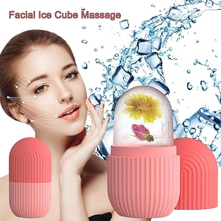 Reusable Facial Ice Roller Tightens Pores, Reduces Puffiness & Boosts Glow