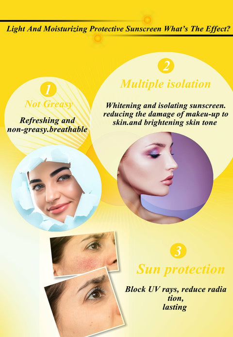 Kashee’s SPF 55 Sunscreen – Water & Sweat Resistant Broad Spectrum UV Protection (150ml)