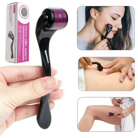 Derma Roller Tool Clearer Skin Fewer Marks & Healthier Hair Growth Solution