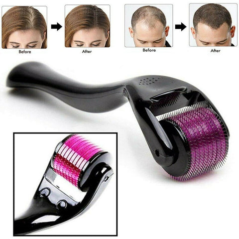 Derma Roller Tool Clearer Skin Fewer Marks & Healthier Hair Growth Solution