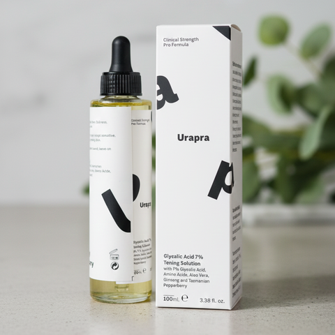 Urapra Glycolic Acid 7% Toner – Exfoliates Dead Skin, Brightens & Evens Skin Tone