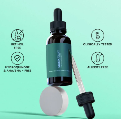 Markaway Stretch Mark Serum Helps Fade Marks, Smooth Skin & Improve Texture