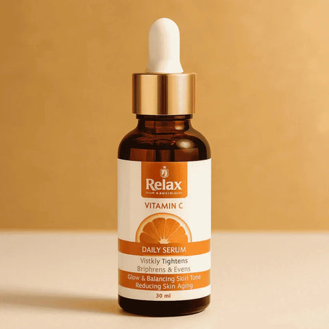 Relax Vitamin C Serum – Brightens Skin, Fades Dark Spots & Boosts Glow (30ml)