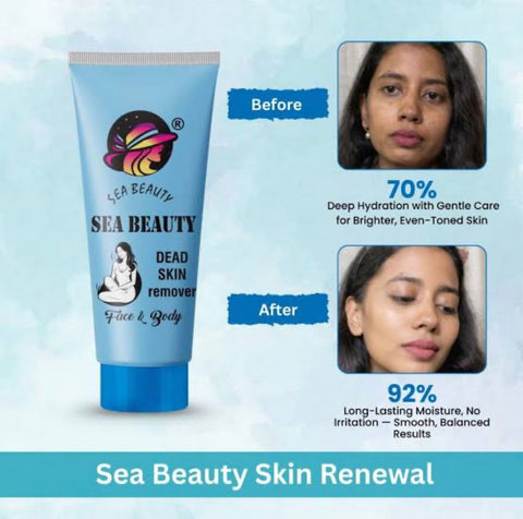 Sea Beauty Dead Skin Remover Instantly Exfoliates, Cleans & Brightens Skin