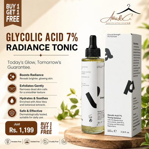 Urapra Glycolic Acid 7% Toner Exfoliates Dead Skin, Brightens & Evens Skin Tone_BUY 1 GET 1 FREE