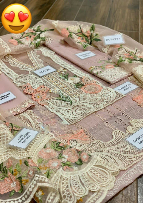 Crimson Luxury Lawn – Eid Collection 3-Piece Suit