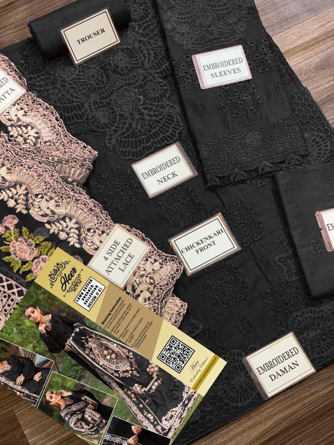 Floral Fantasy – Chikankari Lawn 3-Piece Suit