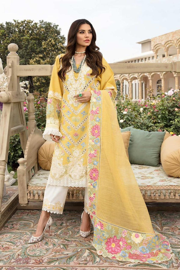 Crimson Luxury Chikankari 3-piece outfit