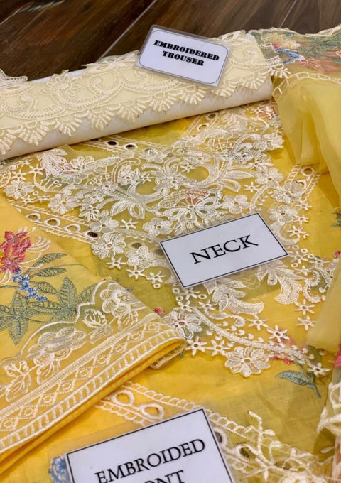 Crimson Luxury Chikankari 3-piece outfit