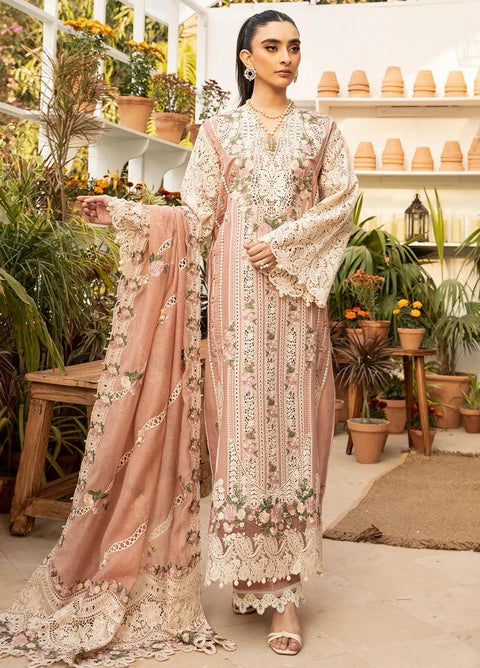 ELAF Chickenkari Collection Eid Edition embroidered 3-piece suit
