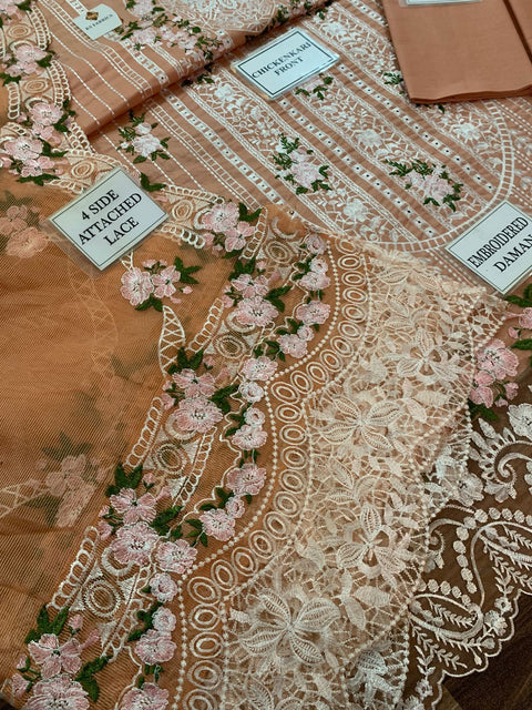 ELAF Chickenkari Collection Eid Edition embroidered 3-piece suit